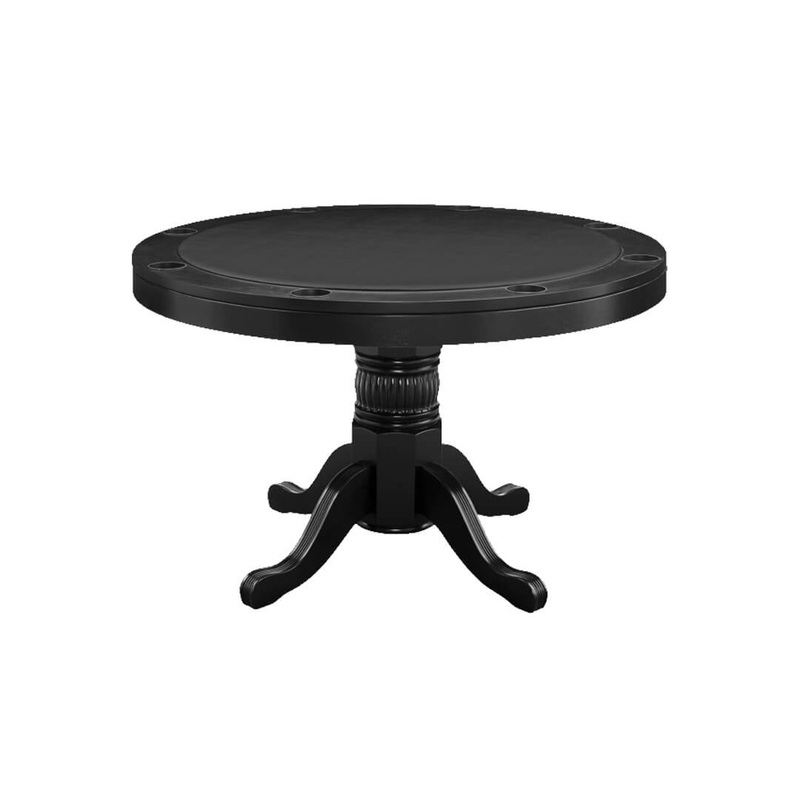 48″ 2 IN 1 GAME TABLE – BLACK