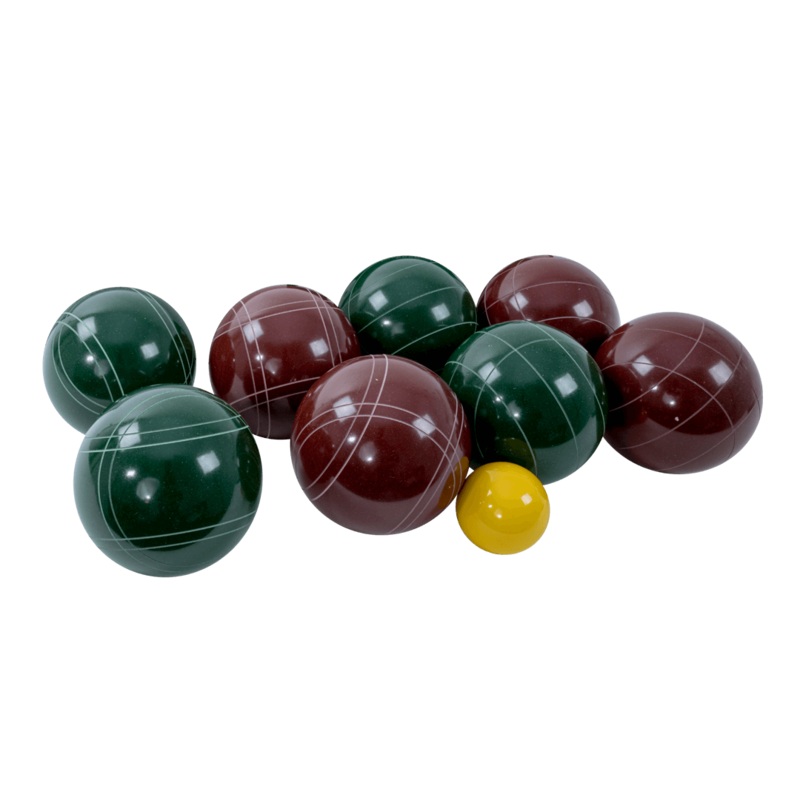BOCCE GAME 114MM  SET OF 8 BALLS