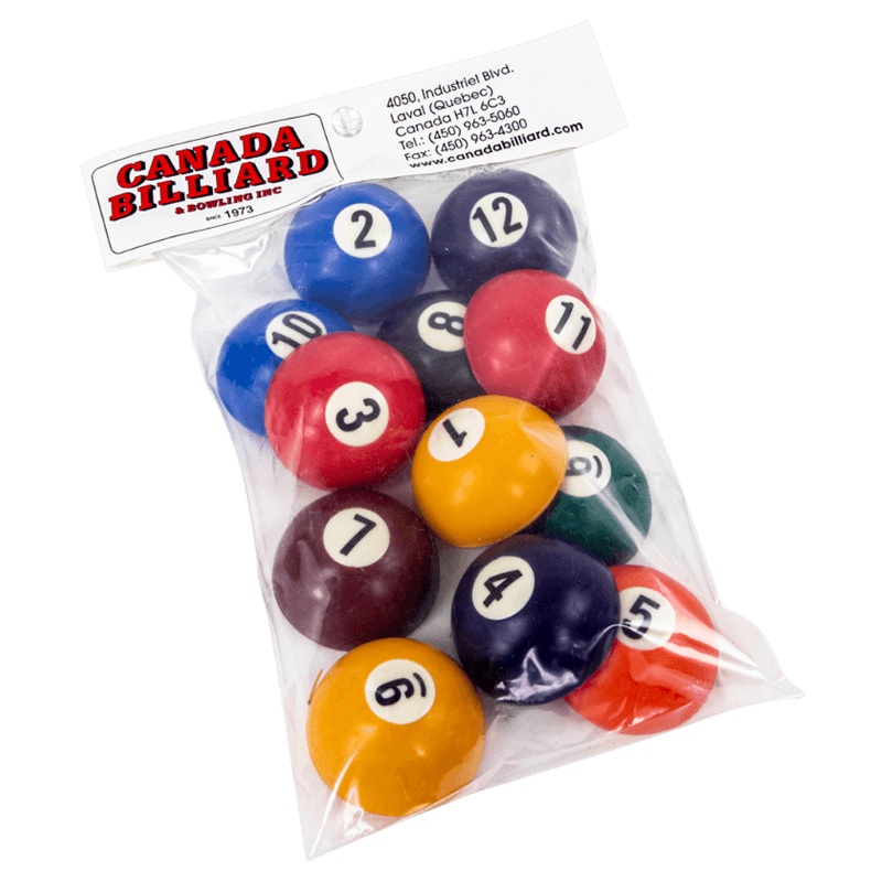 CLOCK HALF-BALLS 2″ (#1 – #12)