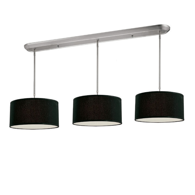 ALBION BRUSHED NICKEL – DRUM BLACK
