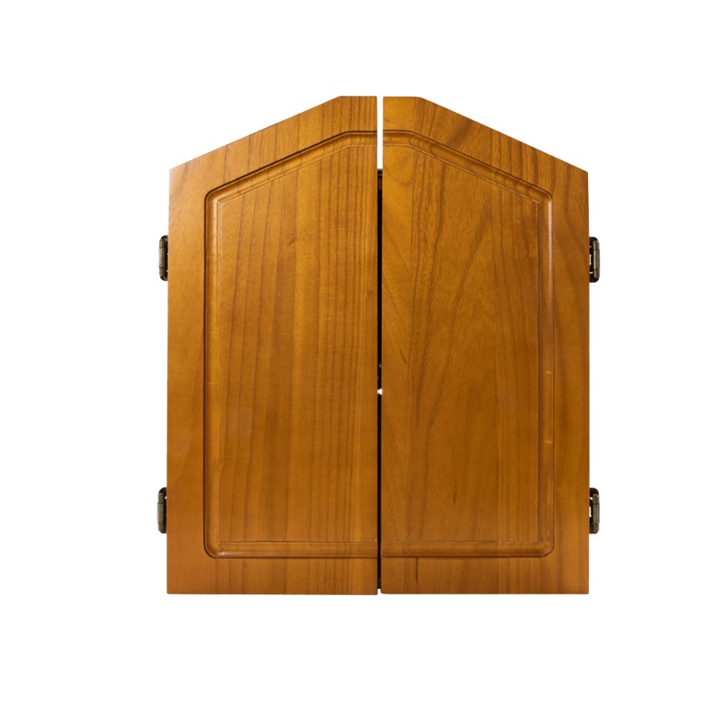 DARTBOARD CABINET WALNUT FINISHED