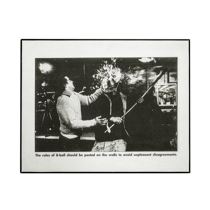 LAMINATED 8.5″ X 11″ – 8 BALL DISAGREEMENT