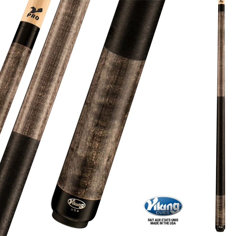 VIKING B2213 POOL CUE 12.5MM WITH WRAP – SMOKE