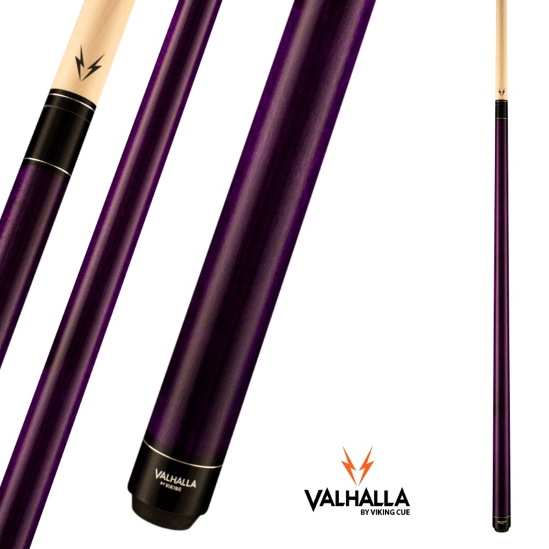 VIKING VALHALLA VA107 PURPLE POOL CUE 13MM 19OZ