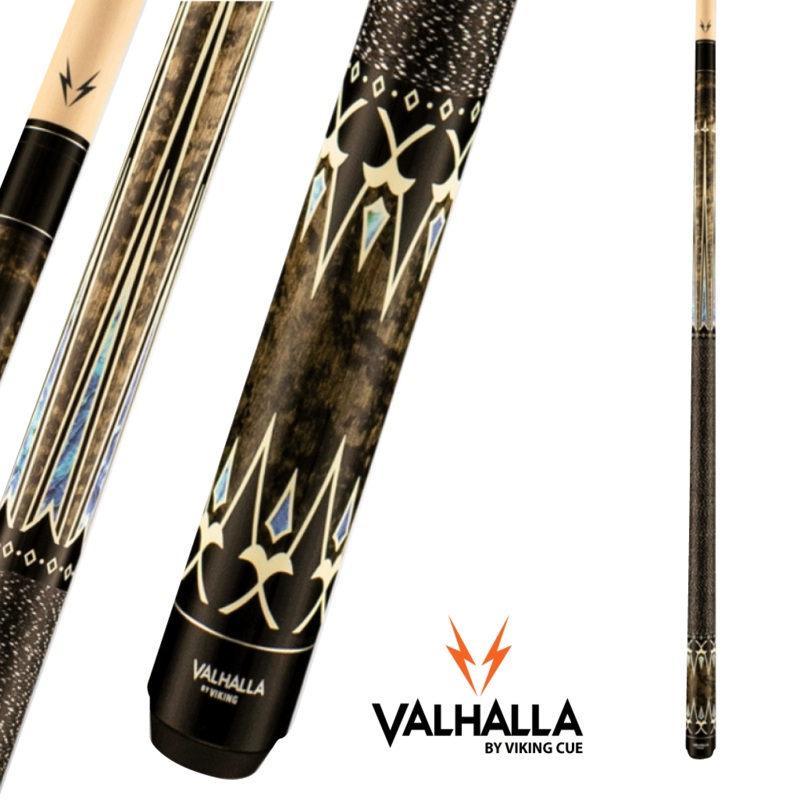 VIKING VALHALLA VA503 19OZ WHITE AND BLACK POOL CUE