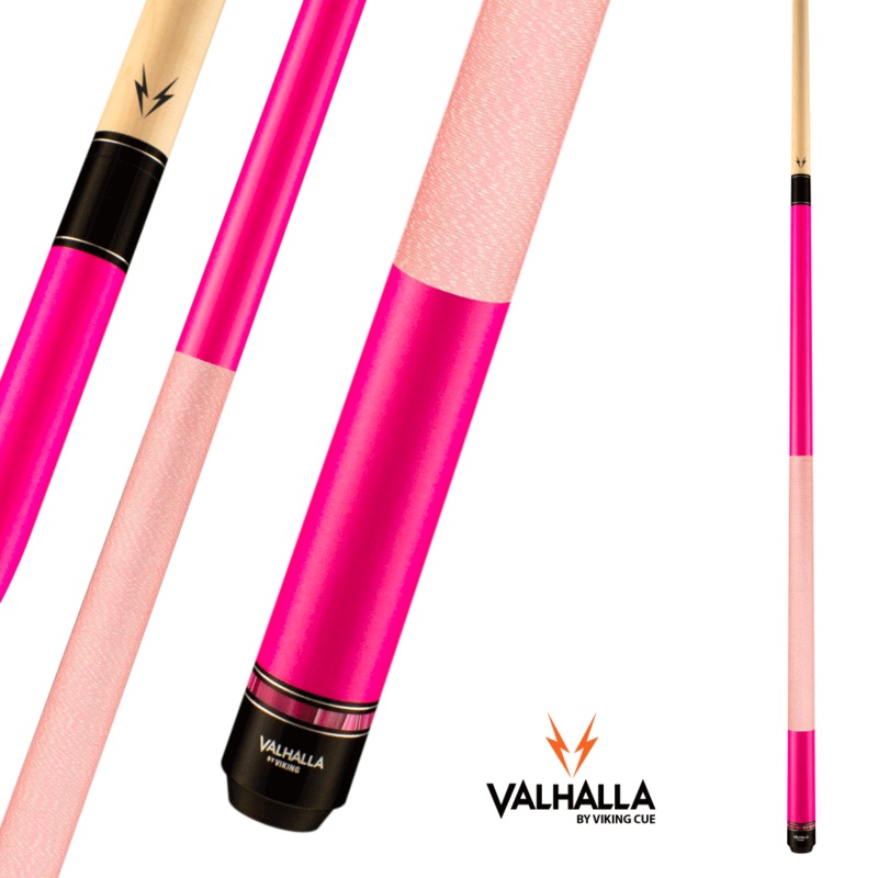 VIKING VALHALLA VG025 PINK POOL CUE 13MM 19OZ
