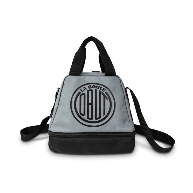 BOCCE CASE OBUT 6 BALLS GREY/BLACK
