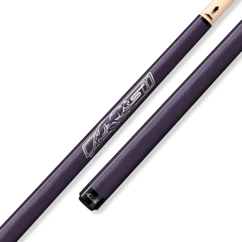 PREDATOR 52″ PURPLE SHORTY SPORT POOL CUE – NO WRAP