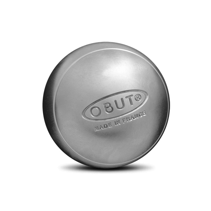 SET OF 3 BALLS BOCCE OBUT LOISIRS DUAL INOX