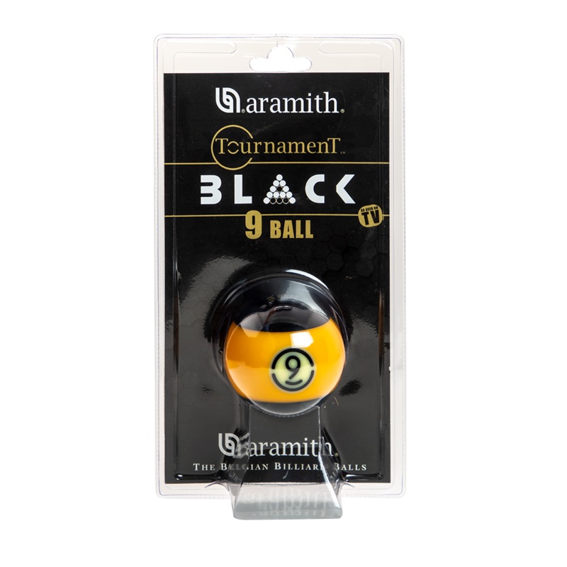 #09 BALL DURAMITH 2 1/4 INCHES 57.2MM TV BLACK BLISTER PACK