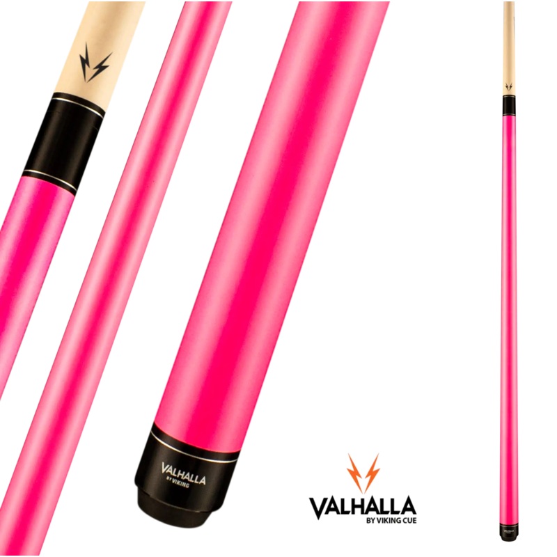 VIKING VALHALLA VA106 POOL CUE PINK 13MM 19OZ NO WRAP
