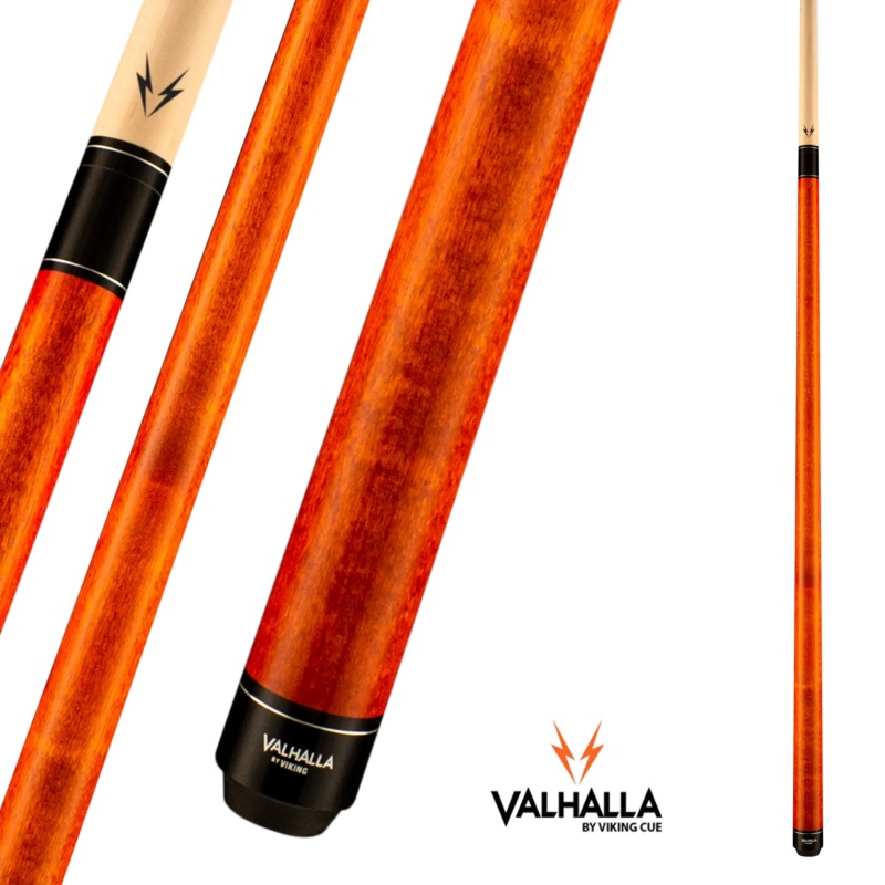 VIKING VALHALLA VA109 POOL CUE ORANGE 13MM 19OZ NO WRAP