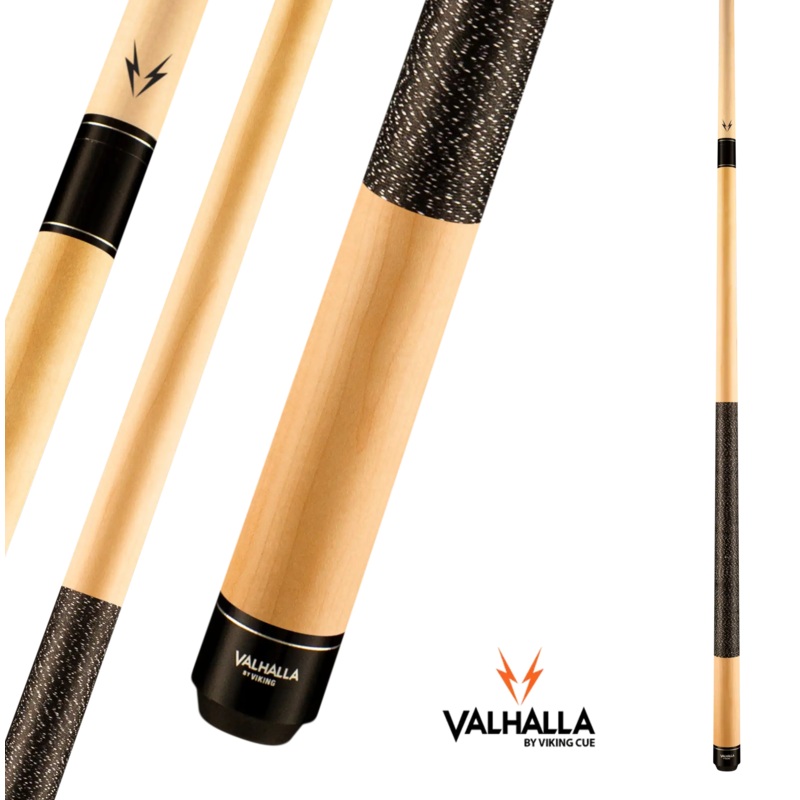 VIKING VALHALLA VA112 POOL CUE BEIGE LINEN WRAP 13MM 19OZ