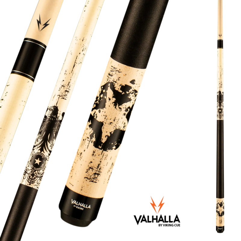 VIKING VALHALLA VA450 POOL CUE LINEN WRAP 13MM 19OZ