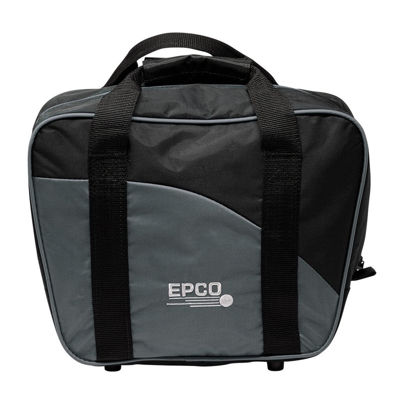 2 SMALL BALLS/SHOES NYLON BOWLING BAG – GREY