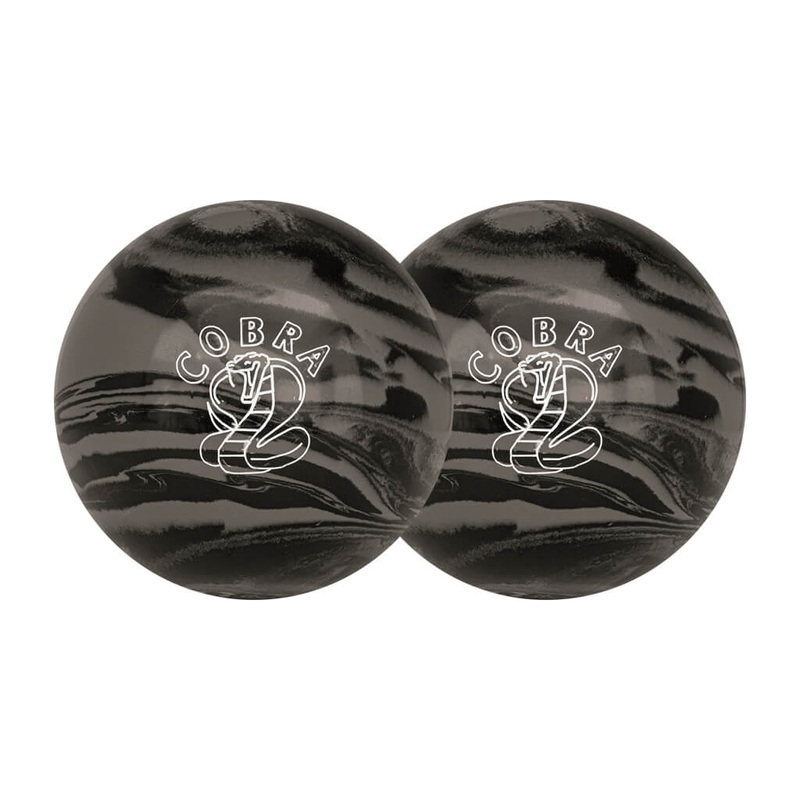 COBRA SMALL BOWLING BALLS – GREY/BLACK