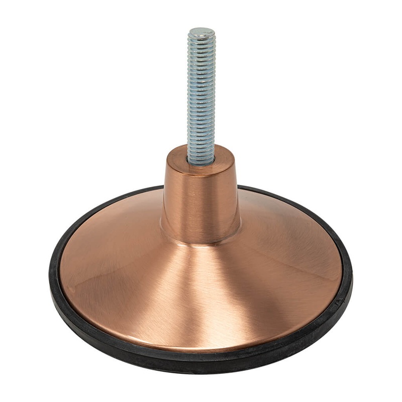 ZINC LEG LEVELLER ANTIQUE COPPER FOR BLACK CROWN I