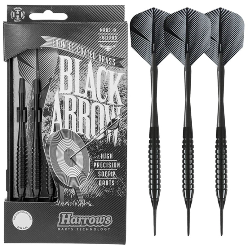 HARROWS BLACK ARROW SOFT TIP DARTS