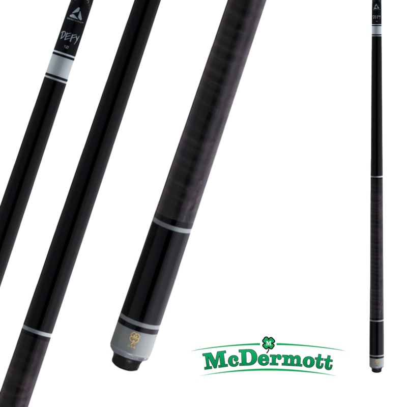 MCDERMOTT POOL CUE SELECT SERIES SL10 BLACK 12.5MM 19OZ