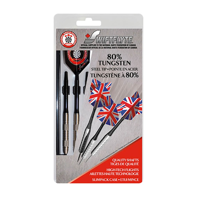 SWIFTFLYTE CLASSIC STEEL TIP DARTS – 27g