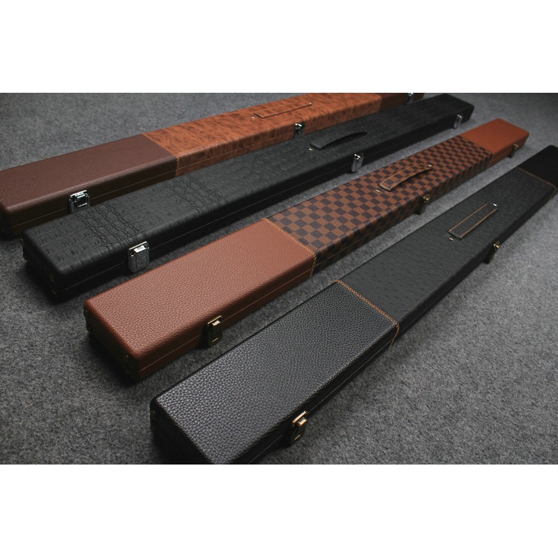 3/4 snooker cue case with 3 slots