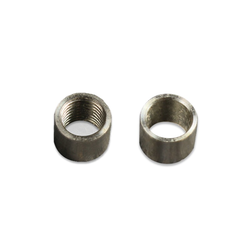 5 x nickel alloy ferrules for snooker or pool cue – screw thread / WITHOUT SCREW THREAD