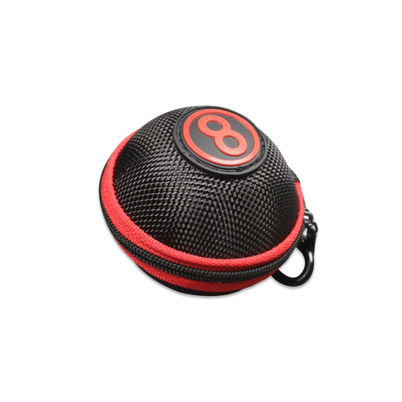 Red/Black – Clip-on Cue Ball Case