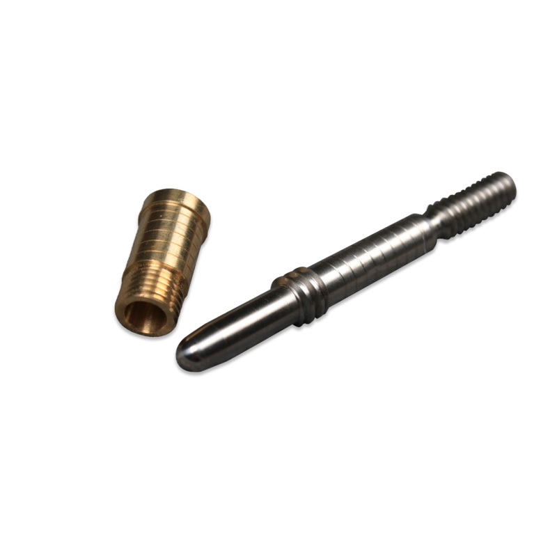 uniloc 303 s.s joint pin & 7/16-20 brass insert