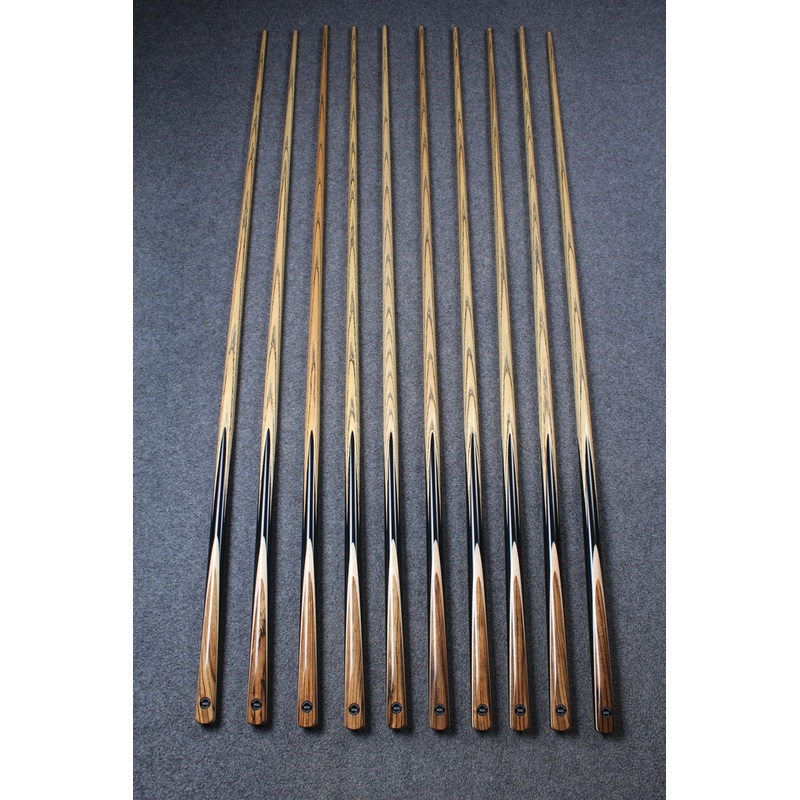 woods 1 piece handmade ash snooker/pool cue ronnie o’sullivan replica splicing 58 inch