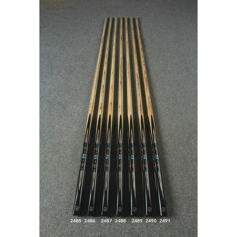 1 piece ash inaly snooker cue  #2485 – # 2491