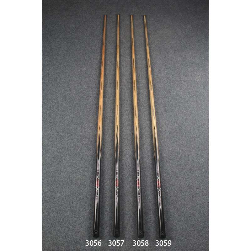 1 piece ash inaly snooker cue  #3056 – # 3059