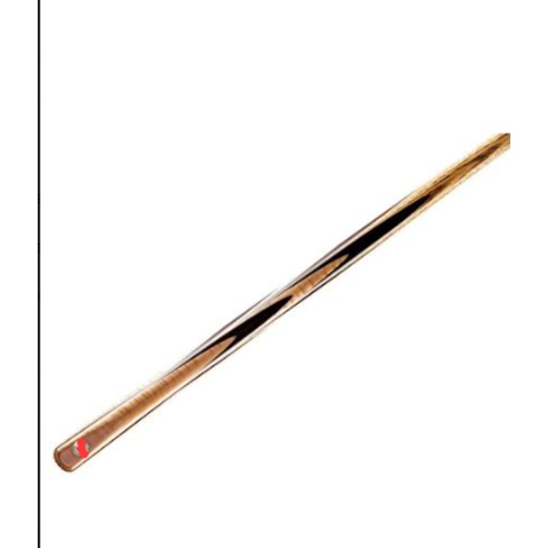 1 piece handmade ash  play cue and maple break cue with gray aluminium case