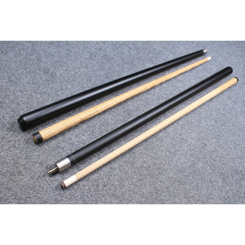 2 Piece 57″ ASH Cue Sticks 13 mm Tips ( two cues)