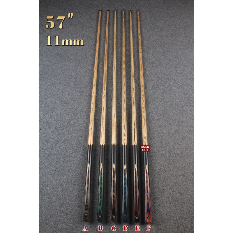 3/4 ASH 57”/58”  BREAK CUE  11 mm/ 12mm tip