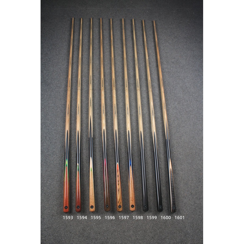 CHEVRONS+ 1/2 ash chinese 8 ball pool cue #1593-#1601