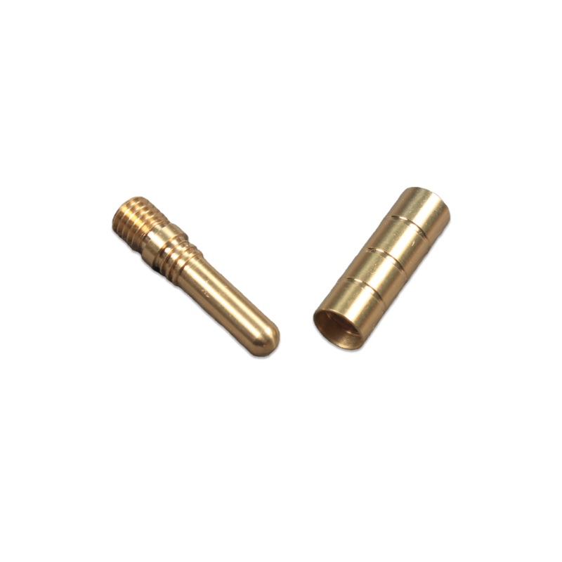 cue butt end joint brass pin and socket for john parris mini butt or extension