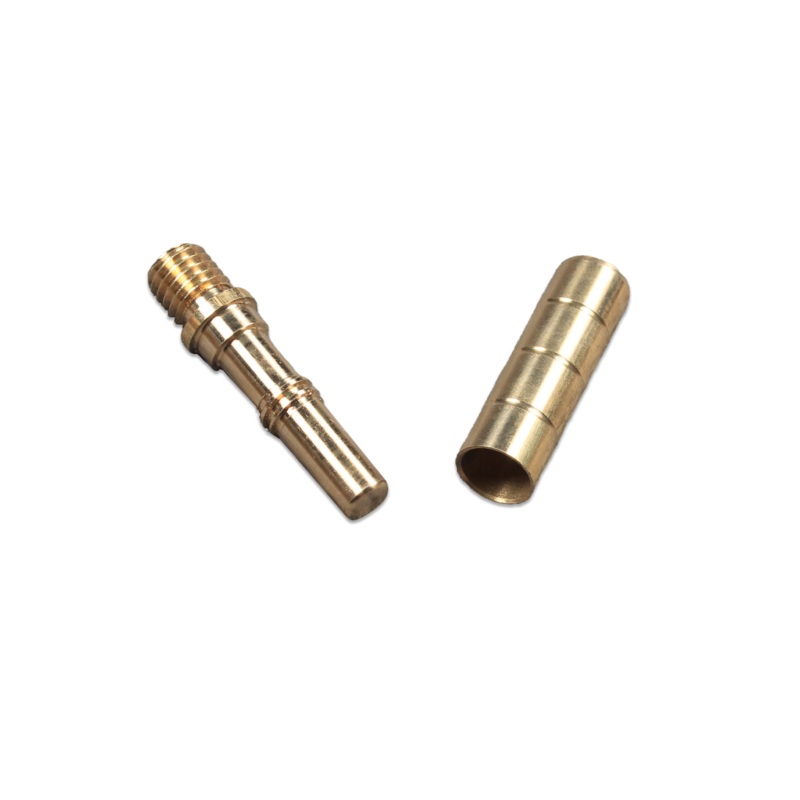 cue butt end joint brass pin and socket for ton praram mini butt or extension