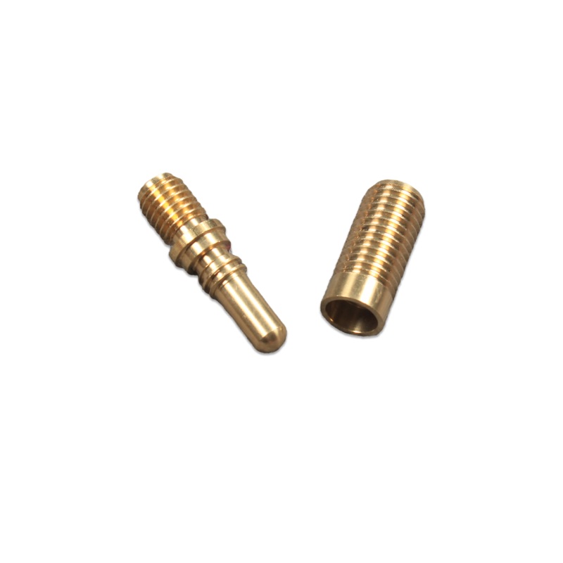 cue butt end joint brass pin and socket for trevor white mini butt or extension