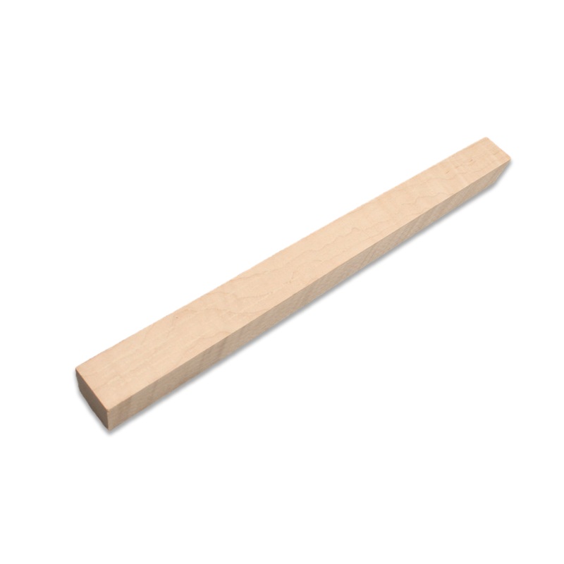 curly maple block pool cues butt turning blanks