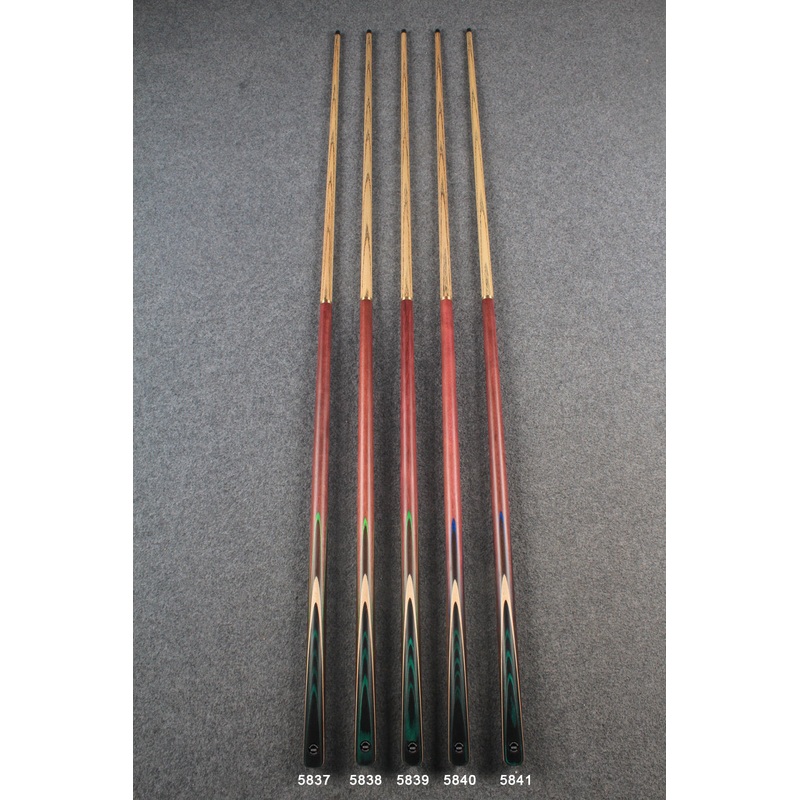 1/2 ash chinese 8 ball pool cue  # 5837 – # 5841