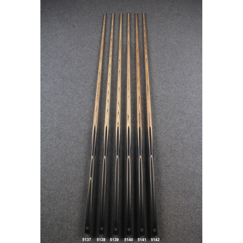 1 piece ash 62” chinese 8 ball pool cue  #5137 – #5142