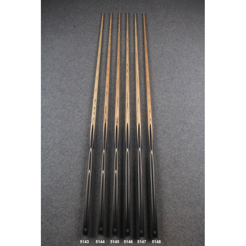 1 piece ash 64” snooker cue  #5143 – #5148