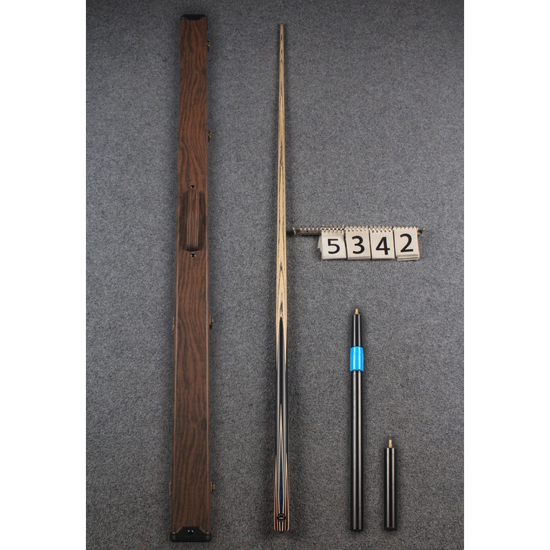 1 piece ash snooker cue 8 x points butt # 5342