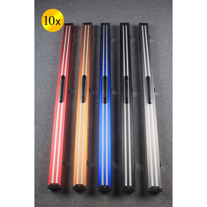 10 x 3/4 professional aluminium cue cases