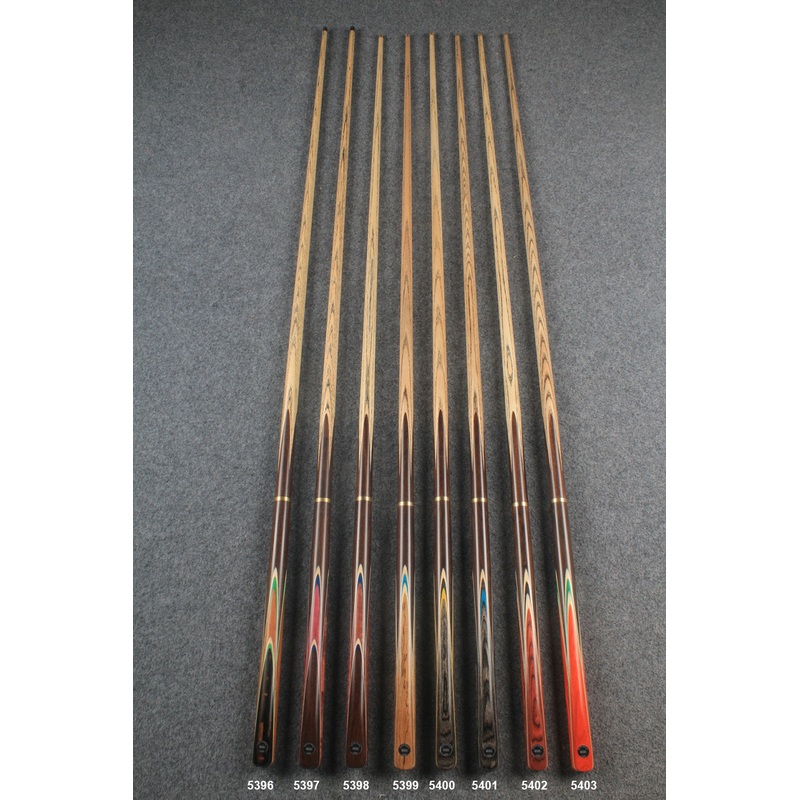 3/4 ash chinese 8 ball pool cue  #5396 – #5403