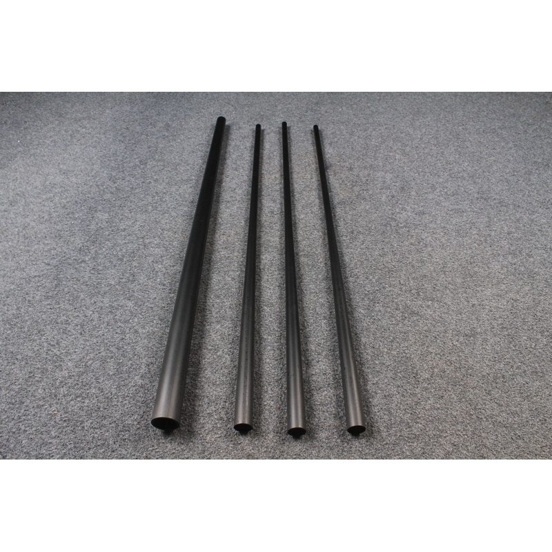 carbon fiber pool cue shaft / butt blank customize carbon fiber taped tube various size