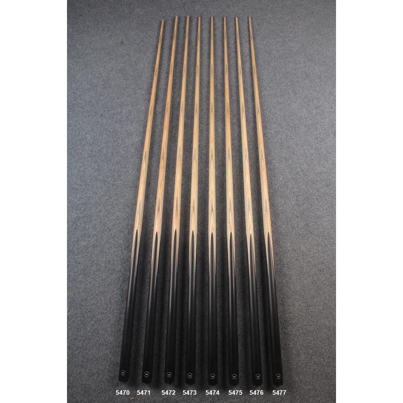 CHEVRONS+ 1 piece ash english pool cue  #5470- #5477