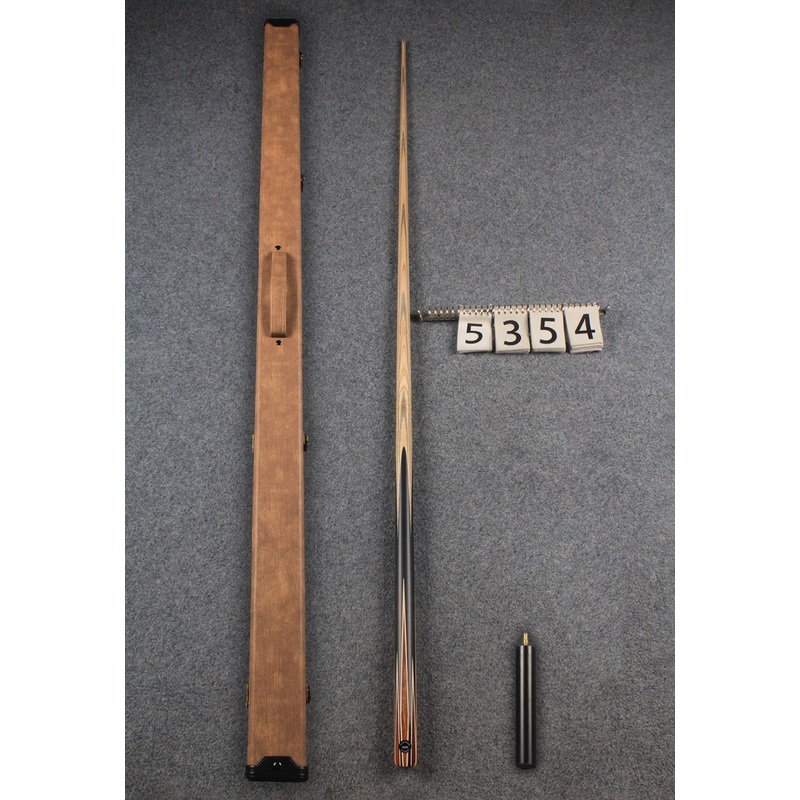 CHEVRONS+ 1 piece ash english pool cue 8 x points butt  #5354