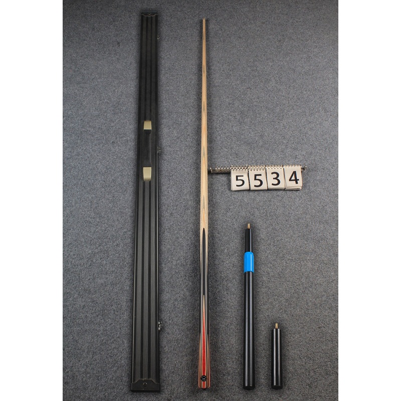 CHEVRONS+ 1 piece snooker ash cue 8 x points butt # 5534