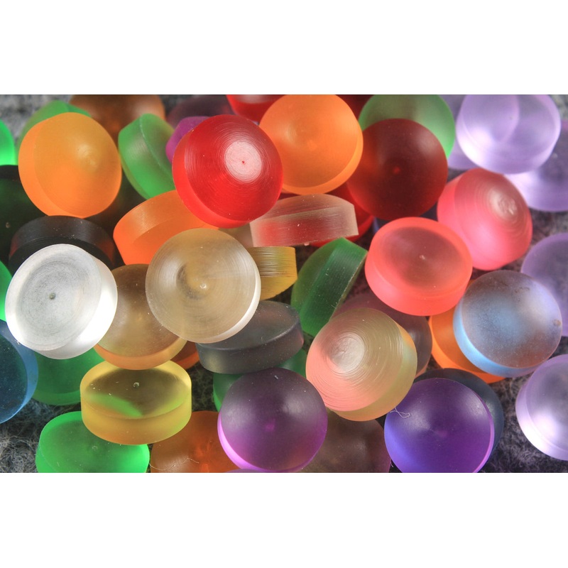 colorful Glass Fiber Tip for Break Jump cue 14 mm